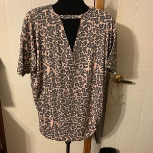 Crazy train leopard shirt